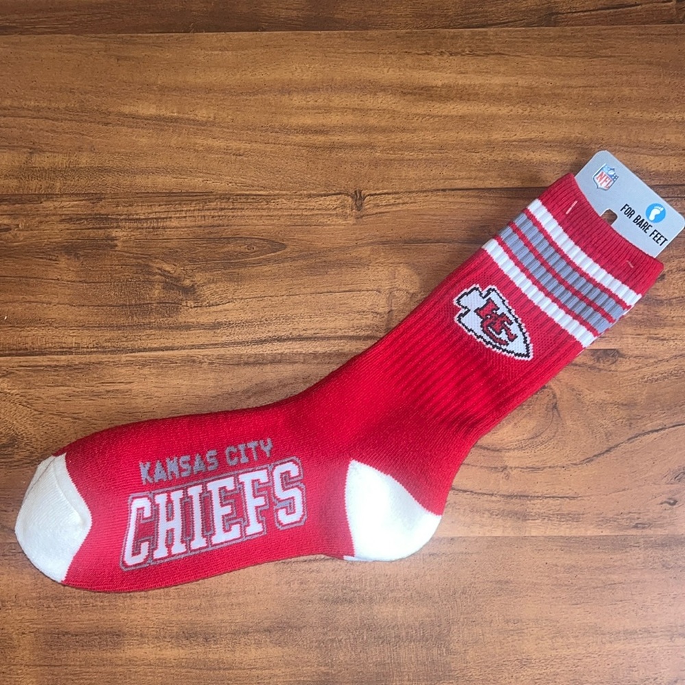 Kansas City Chiefs Crew Socks